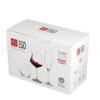 RCR Cristalleria Italiana Set Ego 18 Pcs Crystal Glasses and Goblets Black Edition - Image 3
