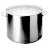 ARTAME Stainless Steel 18/10 Stainless Steel Stockpot 40cm 50 Litre