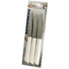 INOXBONOMI Pack of 6 White Steak Knives Blade Cm 11 - Image 2