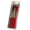 INOXBONOMI LUX BIVALVA 6 PCS STEAK KNIFE 12 CM RED - Image 3