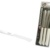 INOXBONOMI LUX BIVALVA 6 PCS STEAK KNIFE 12 Cm WHITE - Image 2
