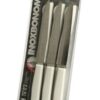 INOXBONOMI LUX BIVALVA 6 PCS STEAK KNIFE 12 Cm WHITE - Image 3