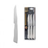INOXBONOMI Cutleries BIV 6 STEAK KNIFE CM.11 BLEACHED WOOD COLOUR - Image 2