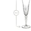 RCR Crystal Melodia Glass Champagne Flutes - 160ml - Pack of 6 - Image 2