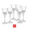 RCR Cristalleria Italiana Adagio - 3 - Set of 6 Glass Wine Glasses - Image 2