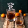 Rcr Timeless 7 Piece Glass Whiskey Glass Set with Whiskey Decanter, Transparent - Image 2