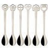 Bugatti 6 PCS MOKA SPOON LUCKY CHARM