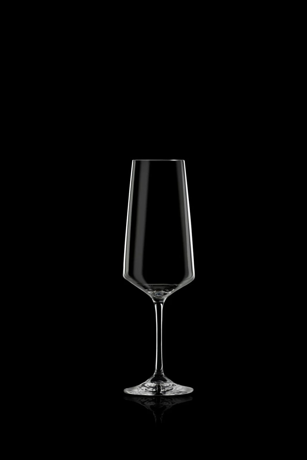 RCR Cristalleria Italiana Aria Flute - A36 - Set of 6 Glass Flute Goblets - Image 2