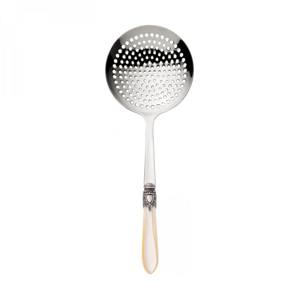 Bugatti Oxford Skimmer – Ivory Handle, Vintage Silver-Plated Ring